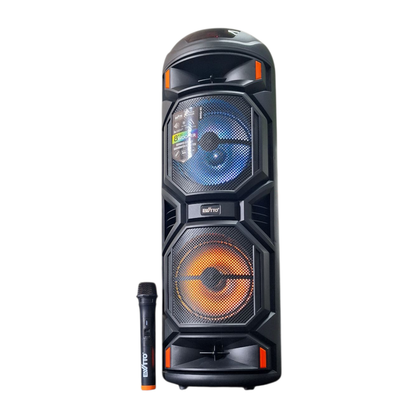 Torre de Sonido P514 Potente Sistema de Audio con Bluetooth + Micrófono