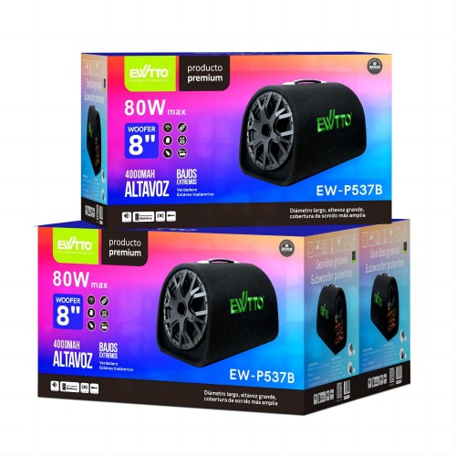 Bazuca Recargable 8" Ewtto P537