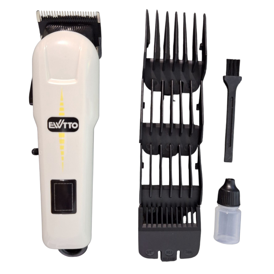 Cortadora Profesional para Cabello y Barba Ewtto EW-Y301 – Potencia, Precisión y Estilo