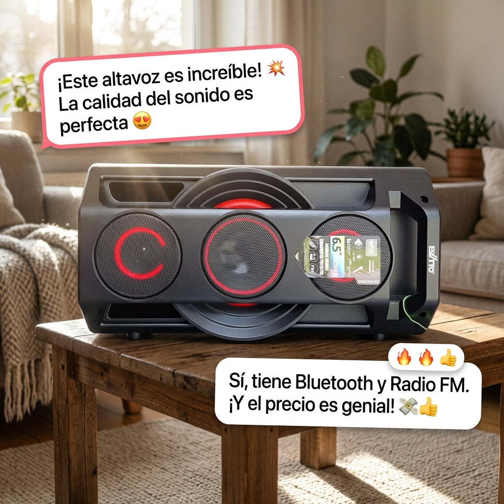 Parlante Recargable EW-P437MB