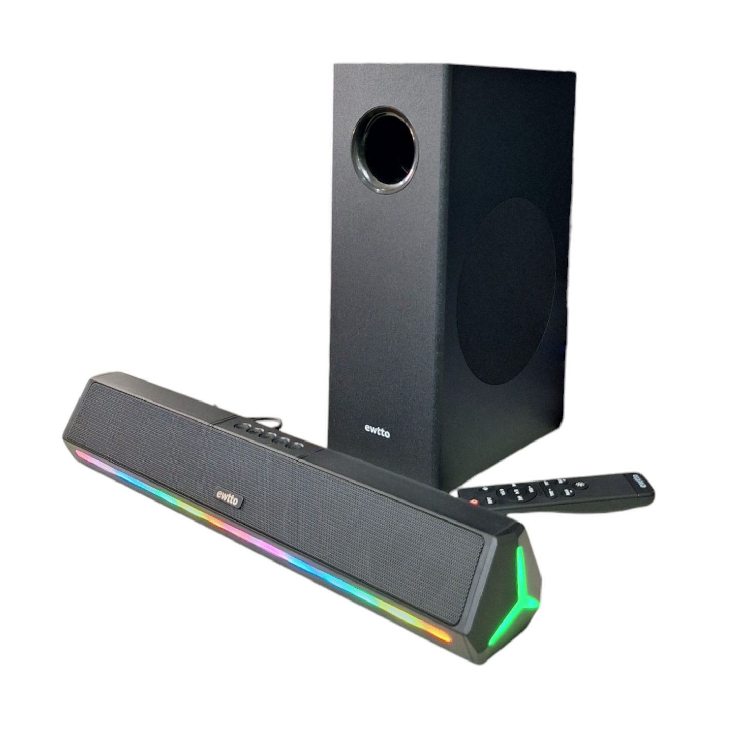Barra de Sonido con Woofer Ewtto P3555