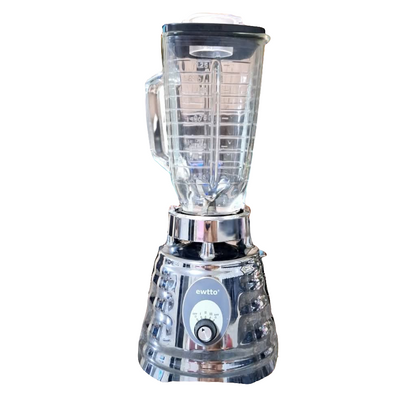 Licuadora Profesional  700W de Vidrio, 6 Cuchillas, Ewtto EW-Y322