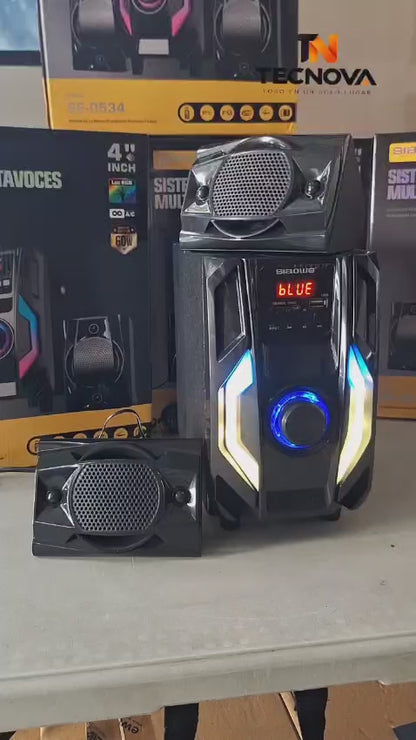 Teatro en Casa con Subwoofer | Siaowe SE-0534