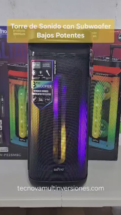 Torre de Sonido con Subwoofer P525
