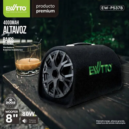 Bazuca Recargable 8" Ewtto P537