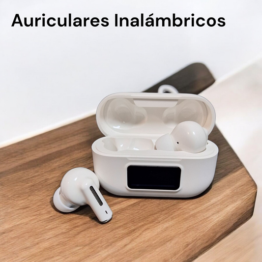 Auriculares Inalámbricos EWTTO ET-A4990BW con Pantalla LED y Bluetooth 5.3 – Sonido de Alta Fidelidad