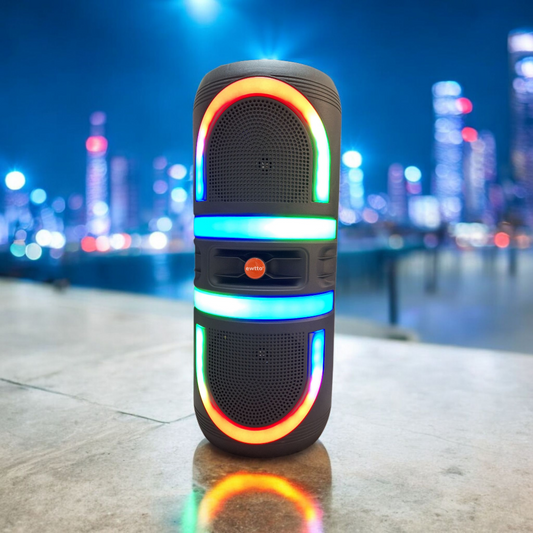 Torre de Sonido Portátil Ewtto ET-P5801MB con Micrófono y Luces RGB