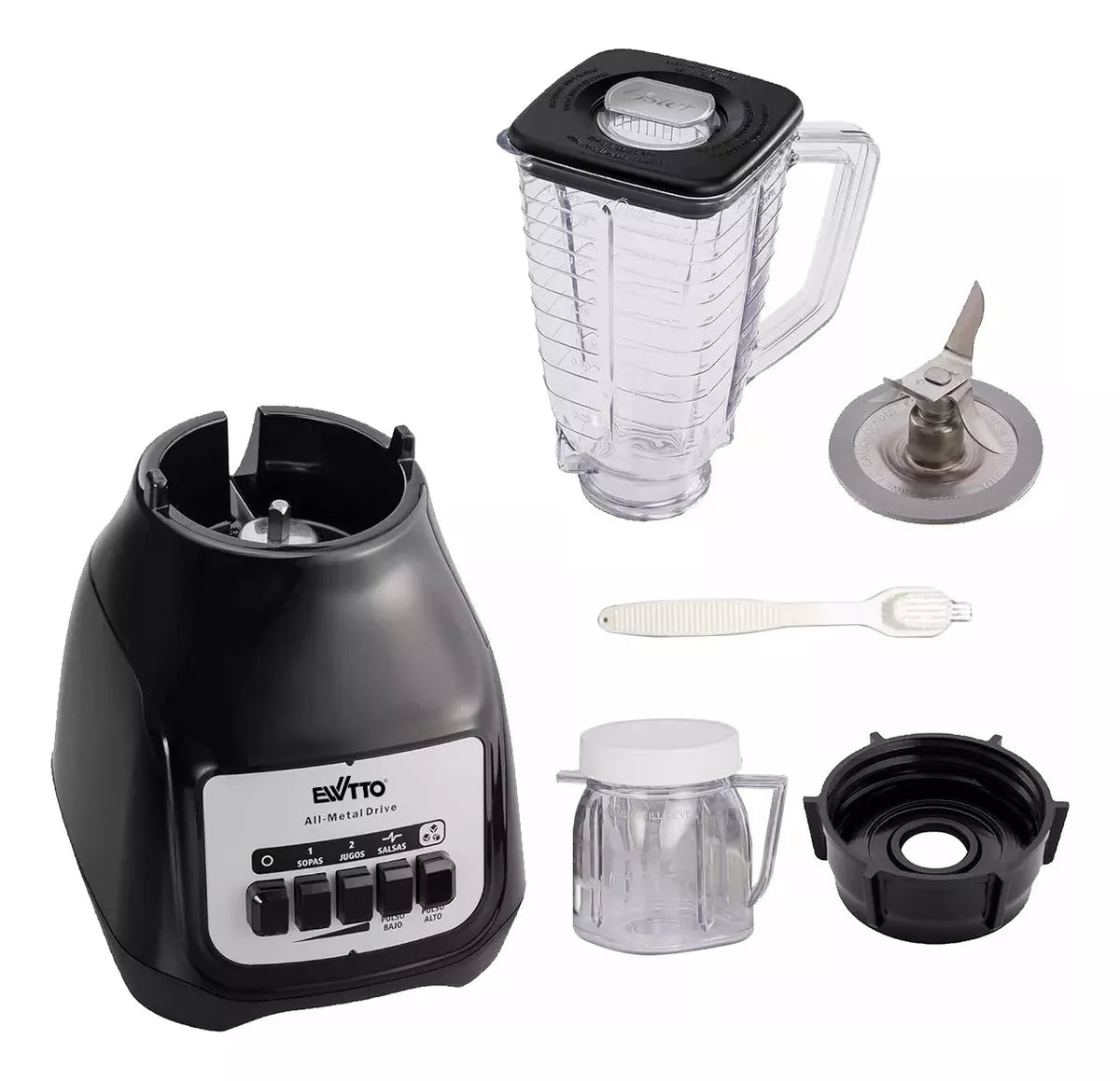 Licuadora 600W Ewtto H801 (negro)