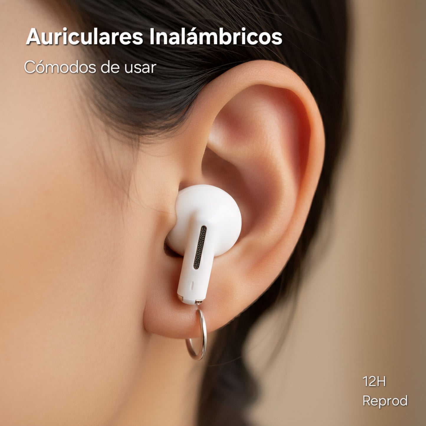 Auriculares Inalámbricos EWTTO ET-A4990BW con Pantalla LED y Bluetooth 5.3 – Sonido de Alta Fidelidad