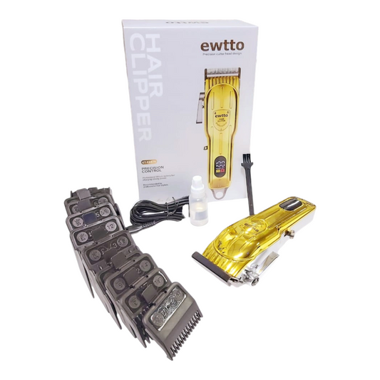 Máquina Inalámbrica y Recargable para Cabello y Barba Ewtto Y3474