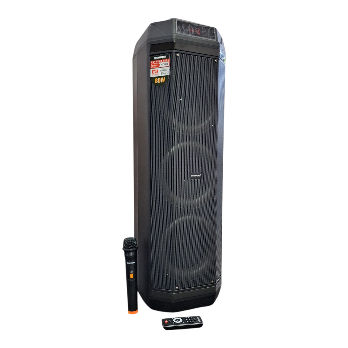 Torre de Sonido con Subwoofer + Micrófono | Siaowe SE-0513