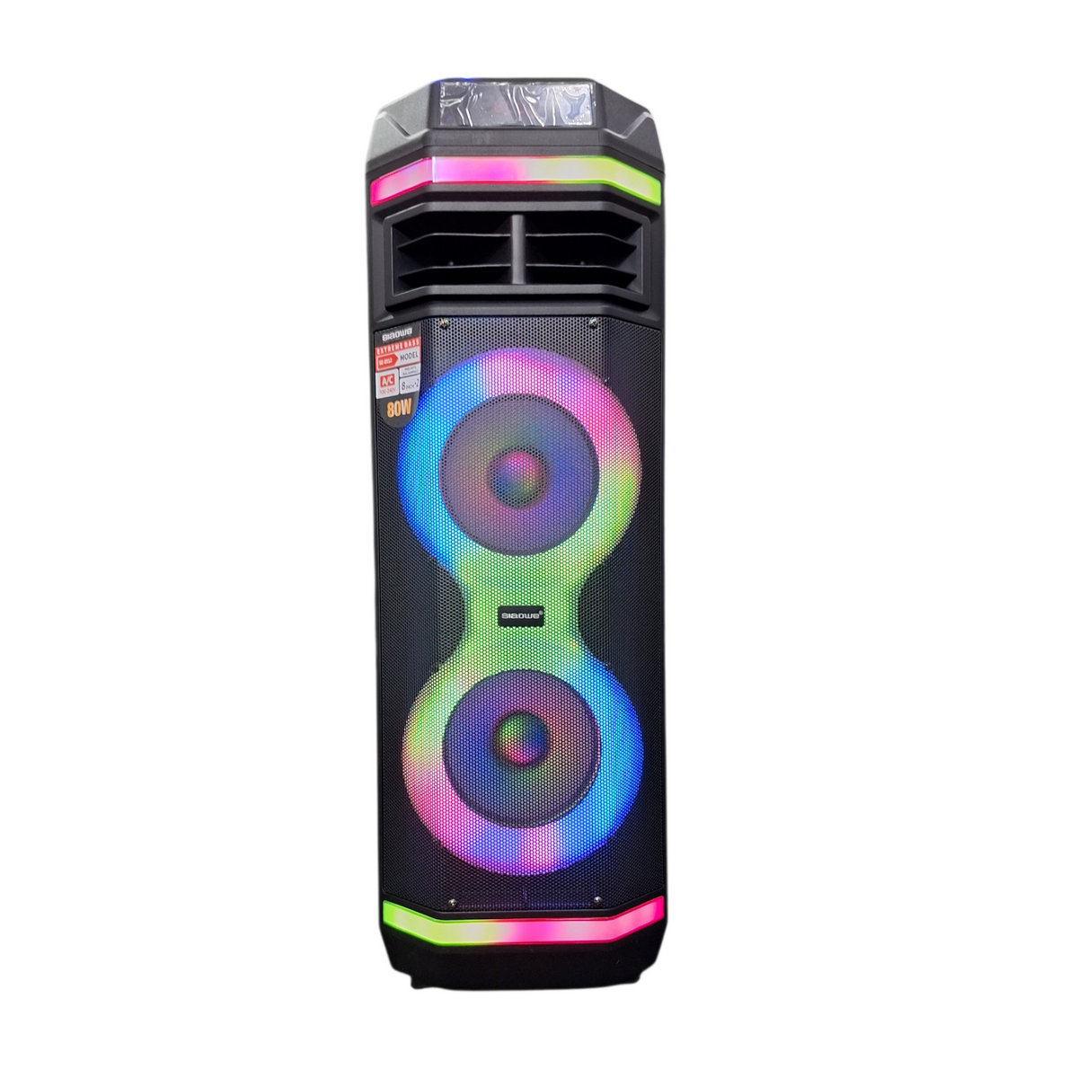 Torre de Sonido con Subwoofer + Micrófono Inalámbrico | Siaowe SE-0512
