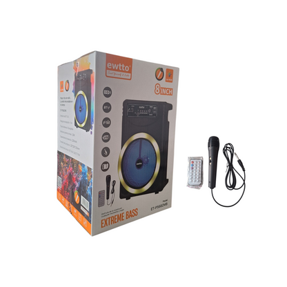 Bocina Recargable 8" P5682